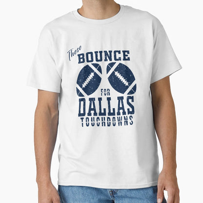 Funny Dallas Pro Football Bouncing Balls T-Shirt - Unique Graphic Unisex - T-Shirt, Sweatshirt, Hoodie