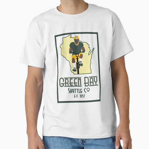 Greenbay Packers Shuttle Co T-Shirt - Streetwear Style Men Women - T-Shirt, Sweatshirt, Hoodie