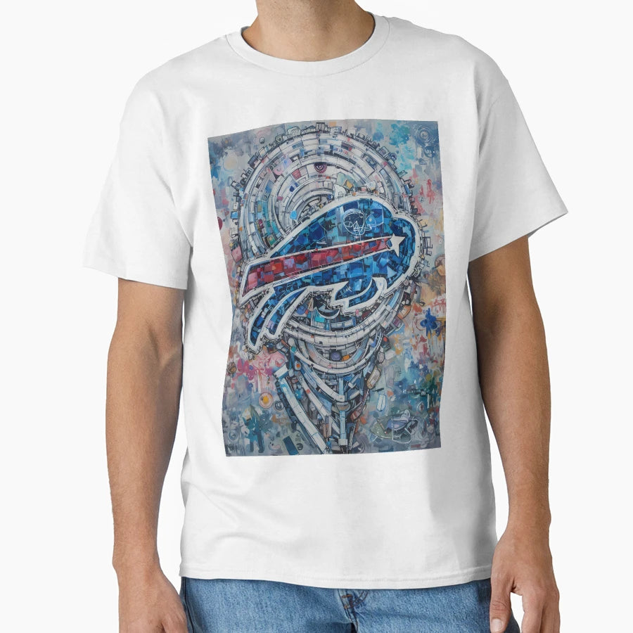 Hot Buffalo Bills Displaying Pride T-Shirt - Custom Art Print Unisex - T-Shirt, Sweatshirt, Hoodie
