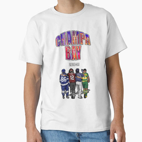 Champa Bay Active T-Shirt - Fun Novelty Design Men Women - T-Shirt, Sweatshirt, Hoodie