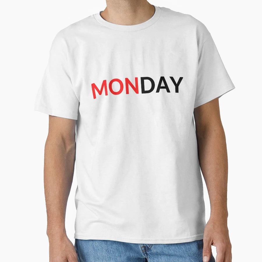 Monday T-Shirt - Aesthetic Graphic for Adults - T-Shirt, Sweatshirt, Hoodie