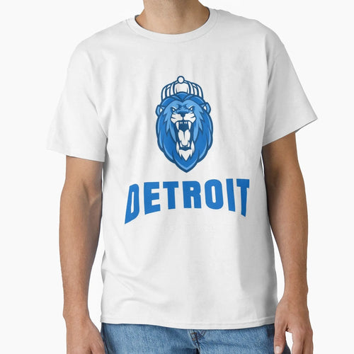 Football Detroit Lions T-Shirt - Aesthetic Graphic for Adults - T-Shirt, Sweatshirt, Hoodie