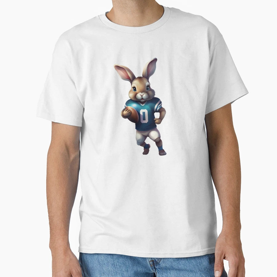 Football Lover Rabitt Rabbit Rabbit T-Shirt - Streetwear Style for Adults - T-Shirt, Sweatshirt, Hoodie