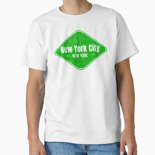 New York City T-Shirt - Custom Art Print Men Women - T-Shirt, Sweatshirt, Hoodie