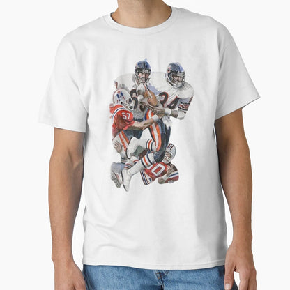Franco Harris T-Shirt - Casual Everyday Wear Unisex - T-Shirt, Sweatshirt, Hoodie