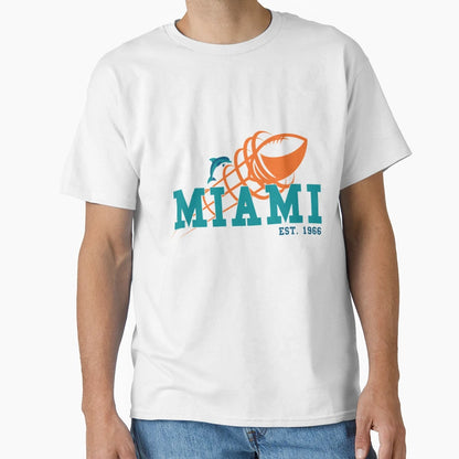 Miami Sports Team Est 1966 Athletic T-Shirt - Aesthetic Graphic Men Women - T-Shirt, Sweatshirt, Hoodie