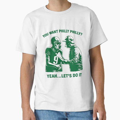 Philly Special Green T-Shirt - Trendy Graphic Unisex - T-Shirt, Sweatshirt, Hoodie
