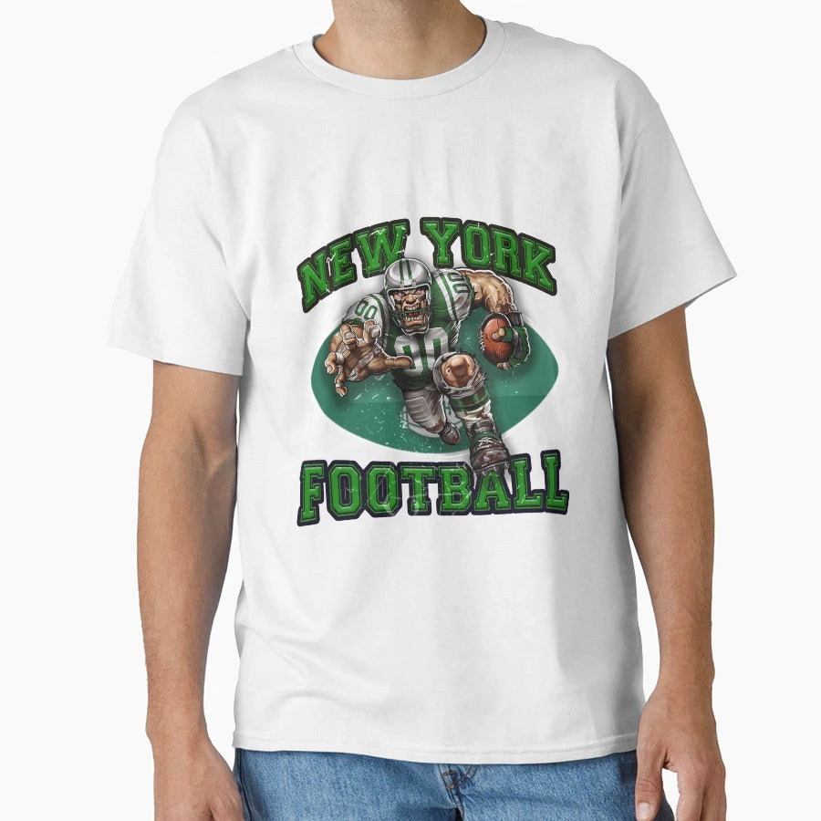 New York Football T-Shirt - Graphic Print Unisex - T-Shirt, Sweatshirt, Hoodie