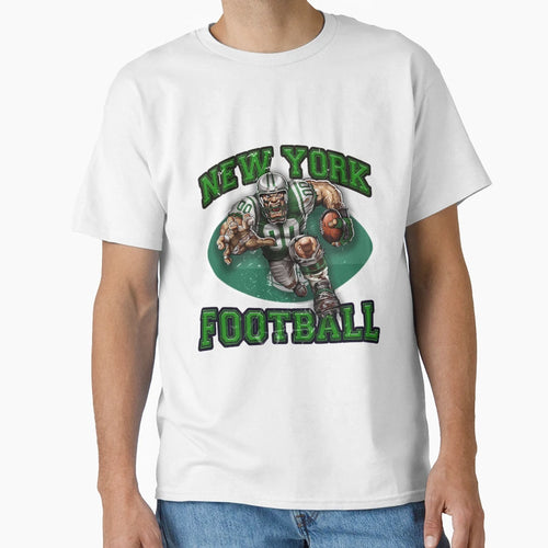 New York Football T-Shirt - Graphic Print Unisex - T-Shirt, Sweatshirt, Hoodie
