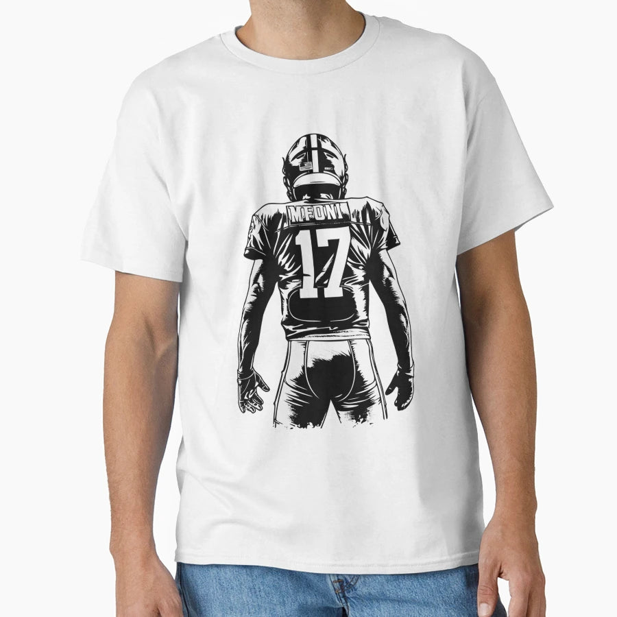 American Football Player T-Shirt - Novelty Apparel Unisex - T-Shirt, Sweatshirt, Hoodie