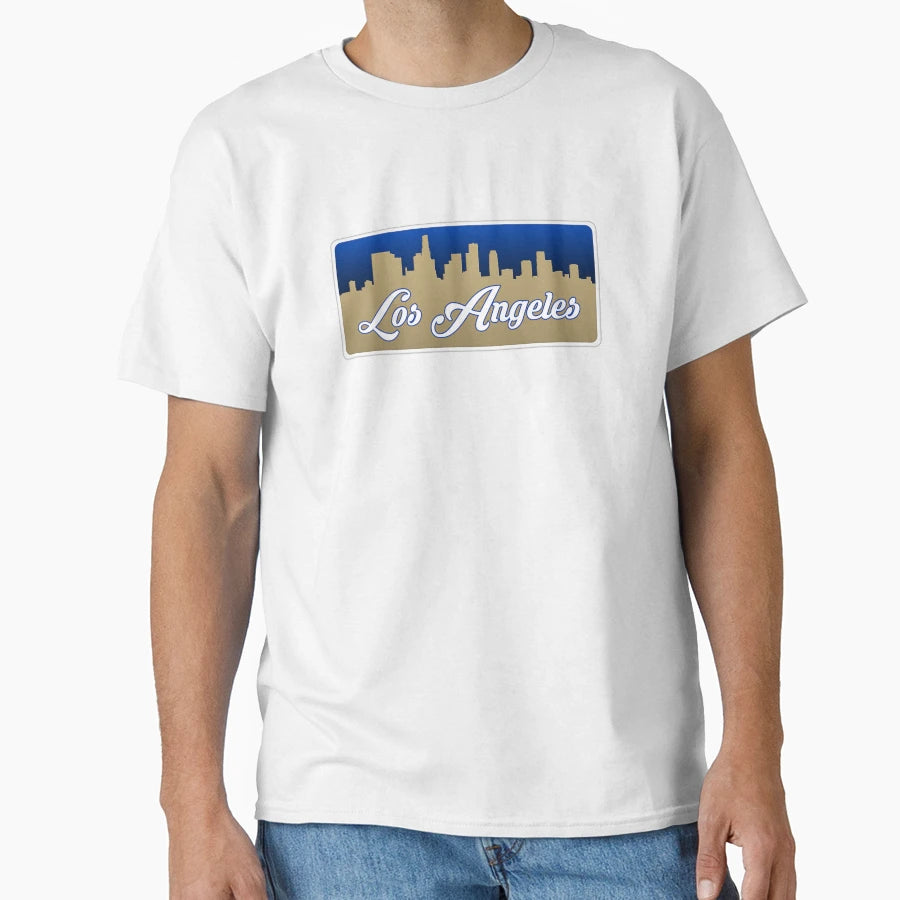 Los Angeles R Football Skyline T-Shirt - Minimalist Print Unisex - T-Shirt, Sweatshirt, Hoodie