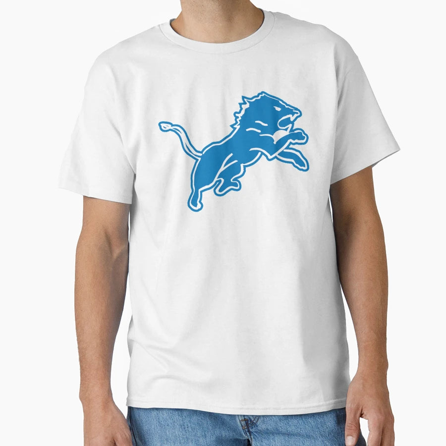 Detroit Lioooons T-Shirt - Fun Novelty Design for Adults - T-Shirt, Sweatshirt, Hoodie