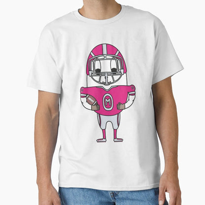 American Football Player Egg T-Shirt - Trendy Graphic for Adults - T-Shirt, Sweatshirt, Hoodie