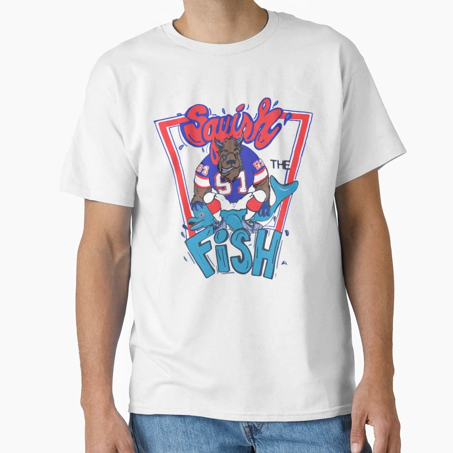 Squish Fish Ii T-Shirt - Fun Novelty Design Unisex - T-Shirt, Sweatshirt, Hoodie