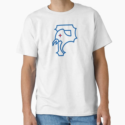 Steel City Symbol Blue N Redeye T-Shirt - Fun Novelty Design Unisex - T-Shirt, Sweatshirt, Hoodie
