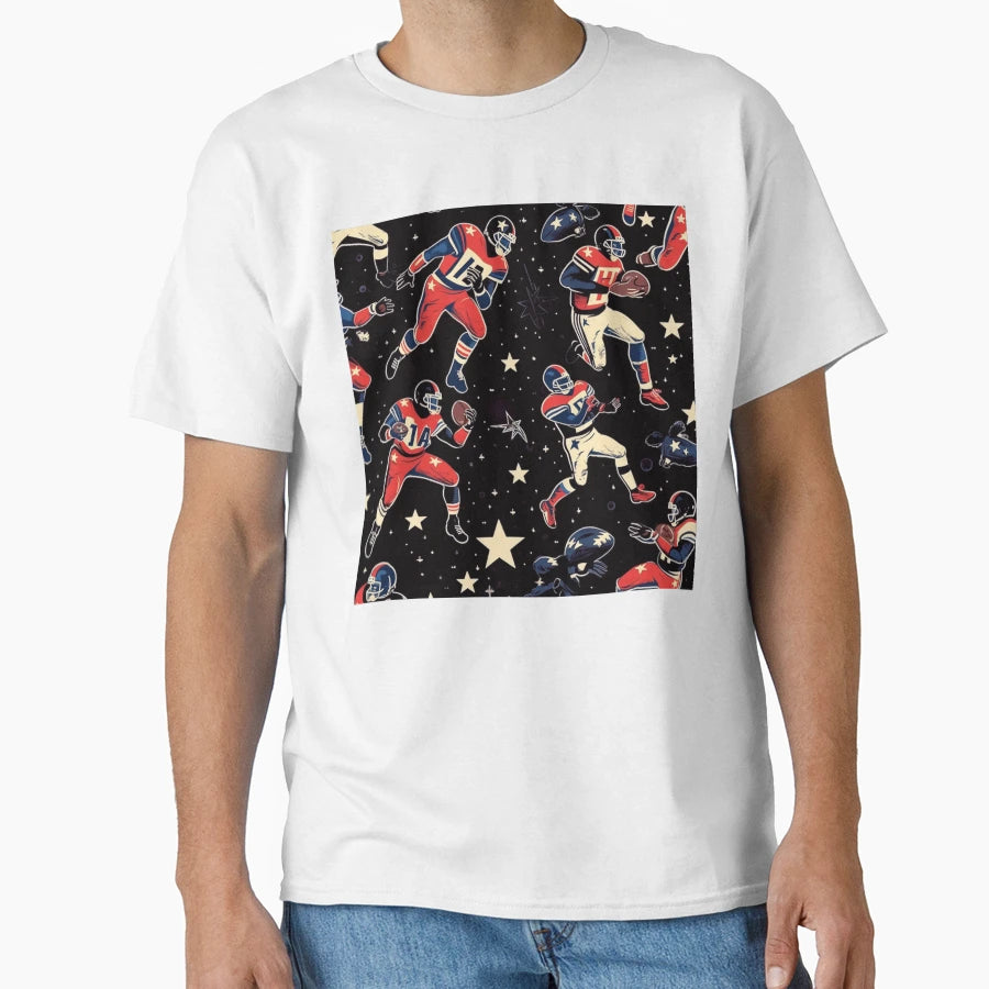 American Football T-Shirt - Unique Graphic Unisex - T-Shirt, Sweatshirt, Hoodie