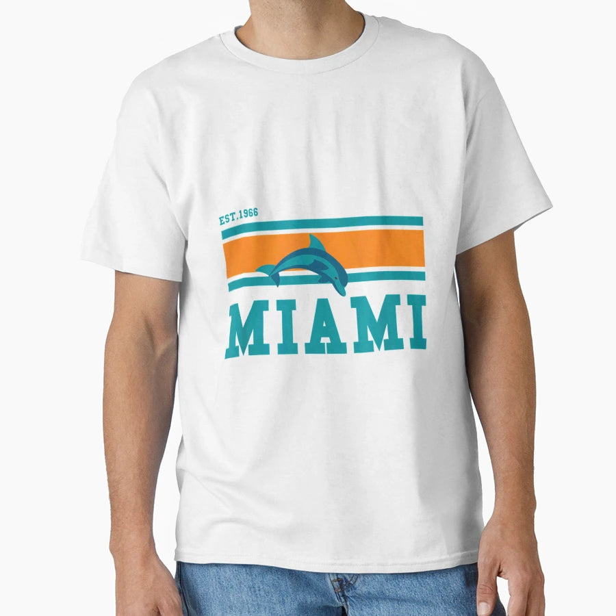 Miami Sports Team Est 1966 Athletic T-Shirt - Trendy Graphic Men Women - T-Shirt, Sweatshirt, Hoodie