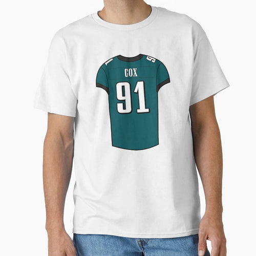 Fletcher Cox Home Jersey T-Shirt - Fun Novelty Design Men Women - T-Shirt, Sweatshirt, Hoodie