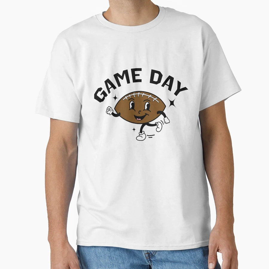 Game Day Football T-Shirt - Graphic Print Men Women - T-Shirt, Sweatshirt, Hoodie