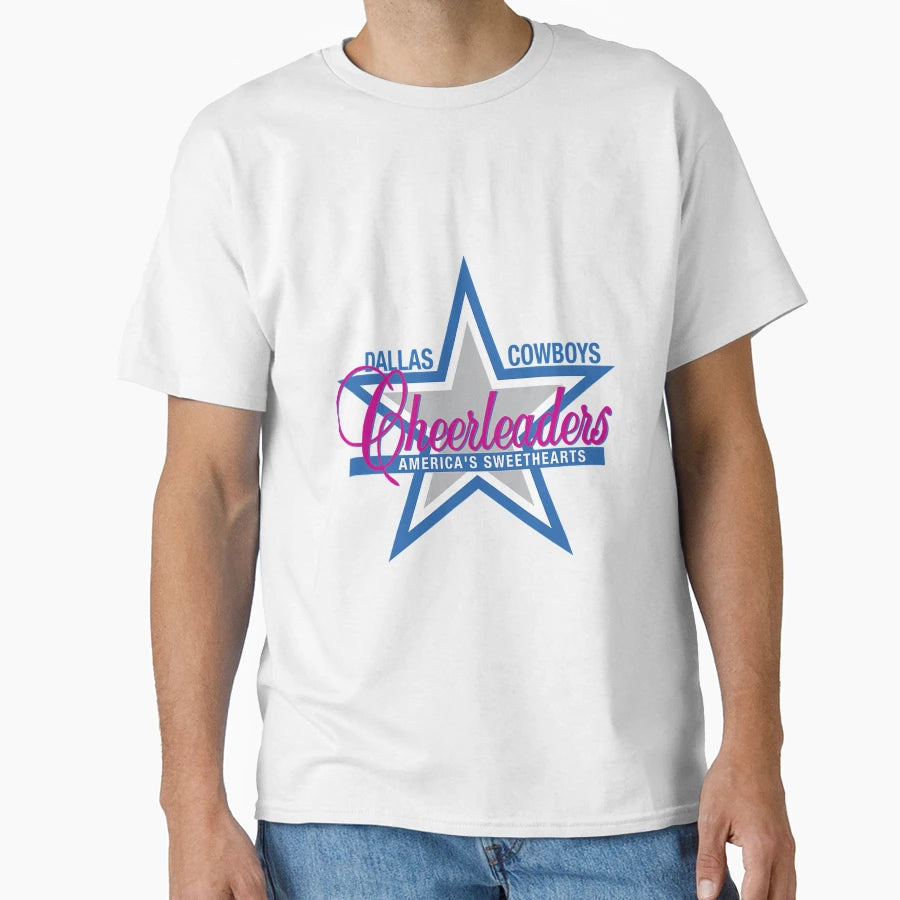 Dallas Cowboys Cheerleaders Icon T-Shirt - Casual Everyday Wear for Adults - T-Shirt, Sweatshirt, Hoodie