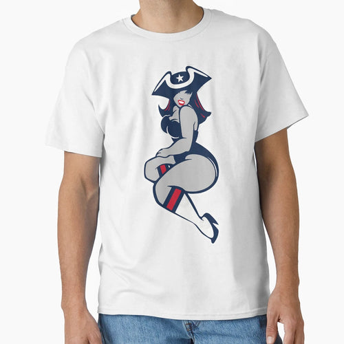 Sexy Sports Babe Patriots T-Shirt - Casual Everyday Wear for Adults - T-Shirt, Sweatshirt, Hoodie