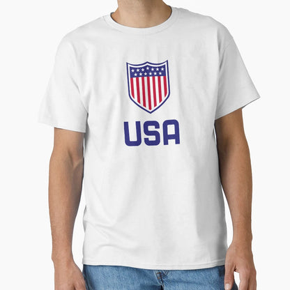 Usa B Blue 2 T-Shirt - Aesthetic Graphic Men Women - T-Shirt, Sweatshirt, Hoodie