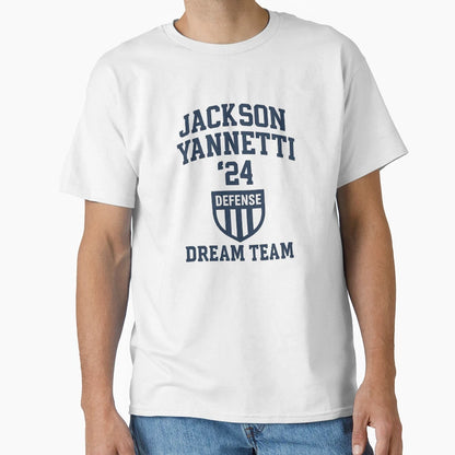 Jackson Yannetti 24 Defense Dream Team T-Shirt - Graphic Print Unisex - T-Shirt, Sweatshirt, Hoodie