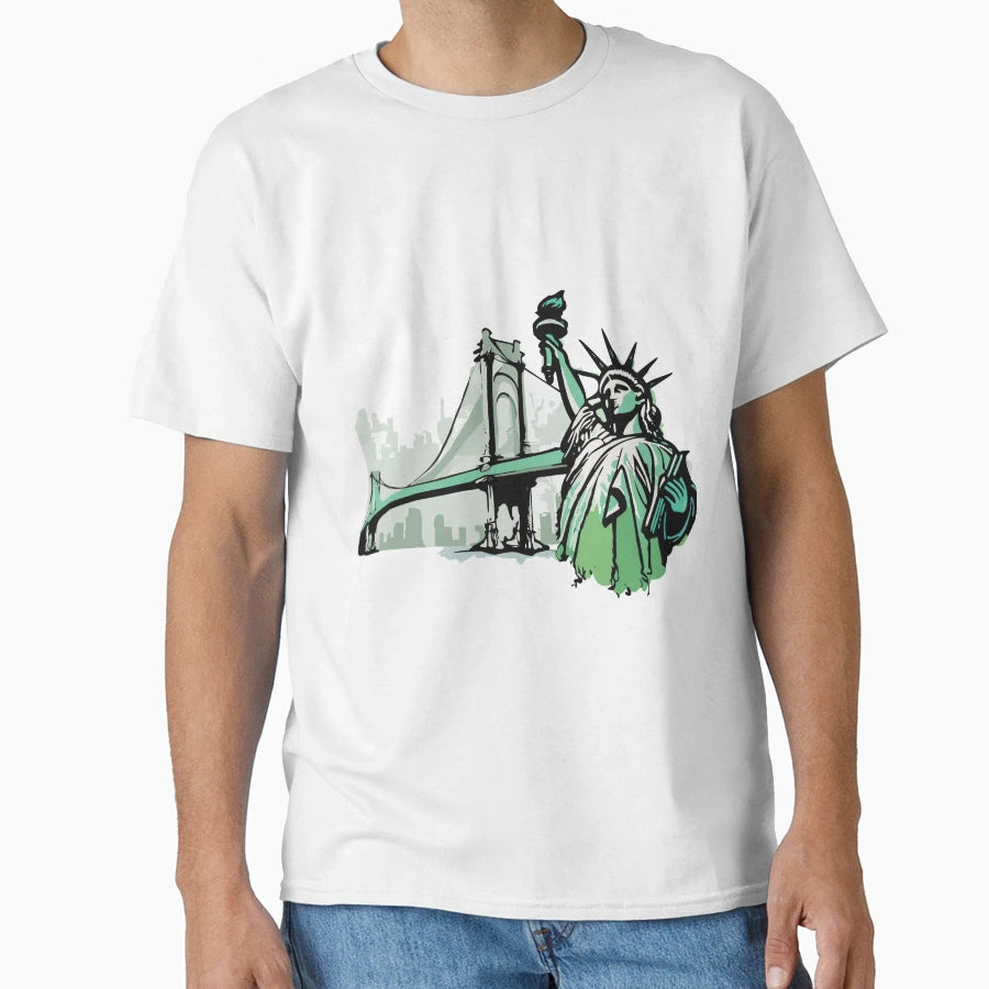 Nyc Landmarks T-Shirt - Streetwear Style Men Women - T-Shirt, Sweatshirt, Hoodie