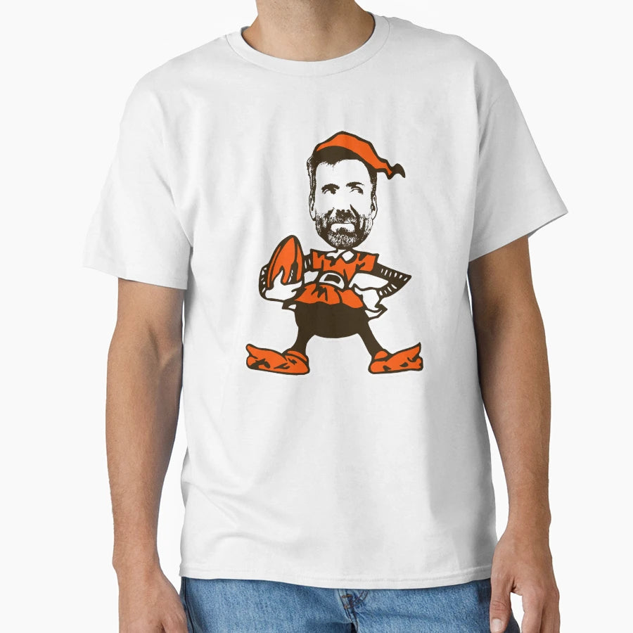 Joe Flacco Browns Elf T-Shirt - Fun Novelty Design Unisex - T-Shirt, Sweatshirt, Hoodie