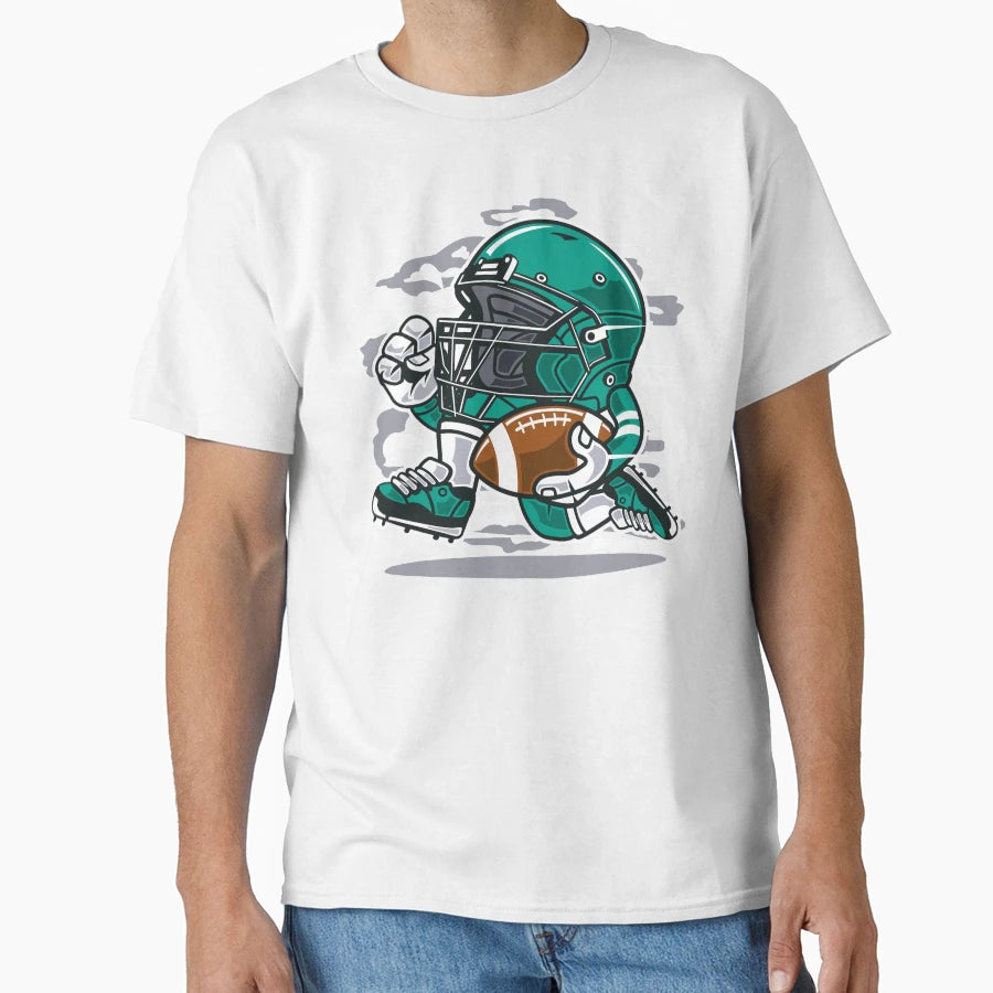 Football Player T-Shirt - Fun Novelty Design for Adults - T-Shirt, Sweatshirt, Hoodie