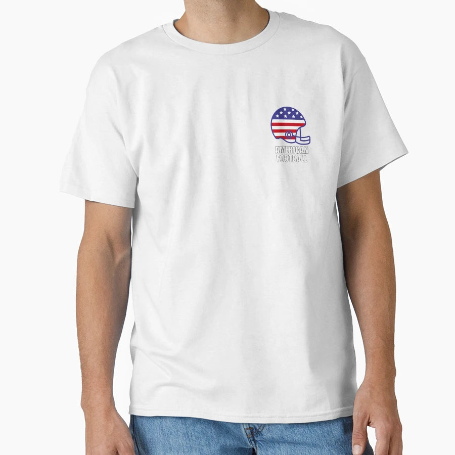 Usa Football Patriot America Flag T-Shirt - Streetwear Style Men Women - T-Shirt, Sweatshirt, Hoodie