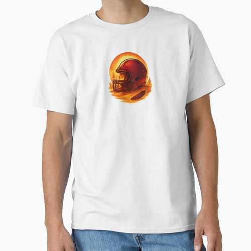 Crimson Blaze Helmet T-Shirt - Trendy Graphic Men Women - T-Shirt, Sweatshirt, Hoodie