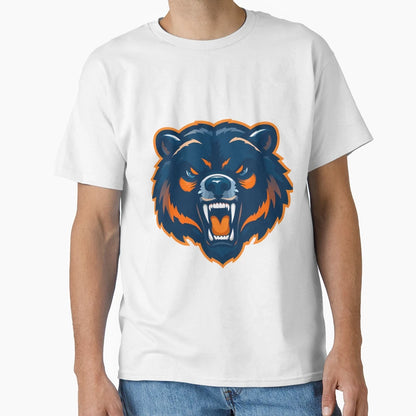 Orange Blue Illustrations Iconic Sports T-Shirt - Novelty Apparel Unisex - T-Shirt, Sweatshirt, Hoodie