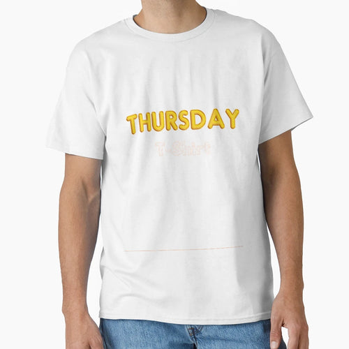 Thursdays Only T-Shirt - Streetwear Style for Adults - T-Shirt, Sweatshirt, Hoodie