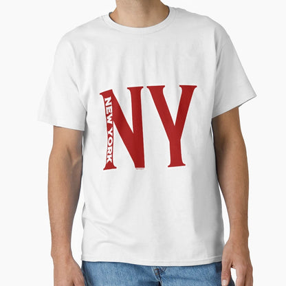 Abbreviated New York T-Shirt - Graphic Print Men Women - T-Shirt, Sweatshirt, Hoodie