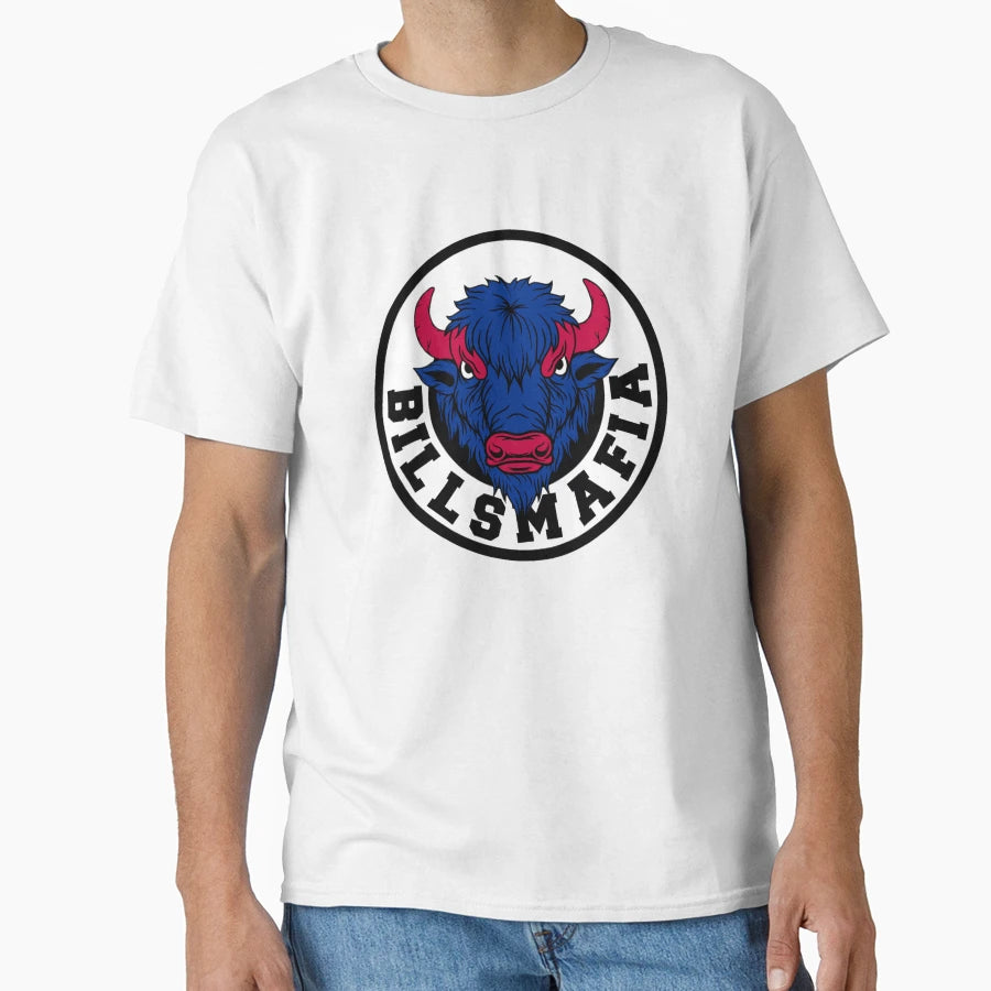 Bills Mafia Art T-Shirt - Aesthetic Graphic Men Women - T-Shirt, Sweatshirt, Hoodie