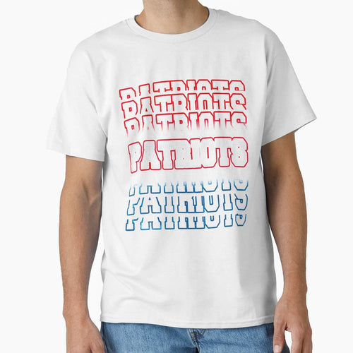 Patriots Football Game Sports T-Shirt - Custom Art Print for Adults - T-Shirt, Sweatshirt, Hoodie