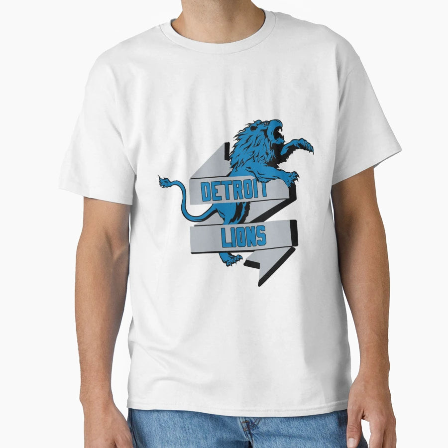 Art Detroit Lions T-Shirt - Trendy Graphic Unisex - T-Shirt, Sweatshirt, Hoodie