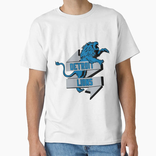 Art Detroit Lions T-Shirt - Trendy Graphic Unisex - T-Shirt, Sweatshirt, Hoodie