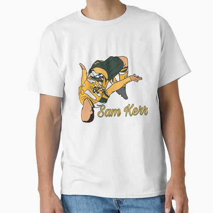 Sam Kerr T-Shirt - Minimalist Print for Adults - T-Shirt, Sweatshirt, Hoodie