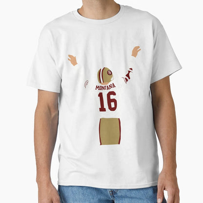 Inspired Joe Montana T-Shirt - Streetwear Style Unisex - T-Shirt, Sweatshirt, Hoodie