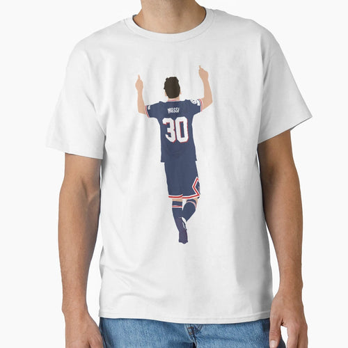 Messi Minimalist T-Shirt - Unique Graphic Men Women - T-Shirt, Sweatshirt, Hoodie