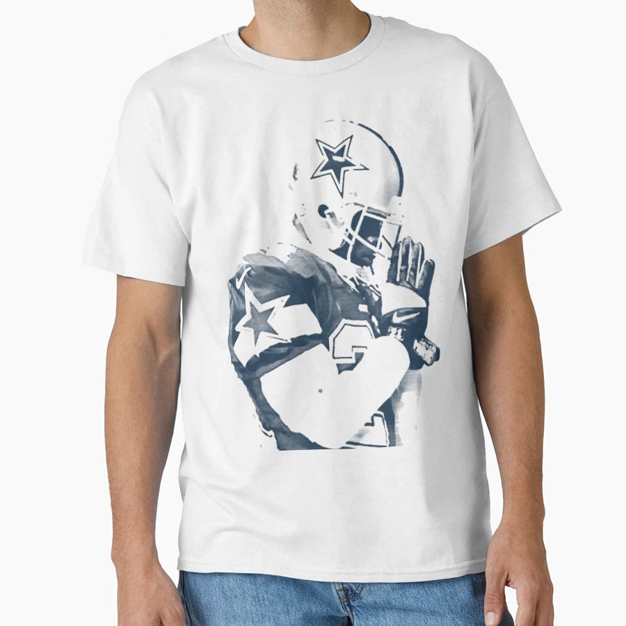 Dallas Cowboys Blue Color T-Shirt - Novelty Apparel for Adults - T-Shirt, Sweatshirt, Hoodie