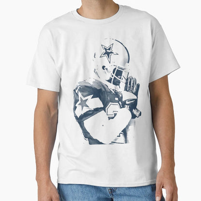 Dallas Cowboys Blue Color T-Shirt - Novelty Apparel for Adults - T-Shirt, Sweatshirt, Hoodie