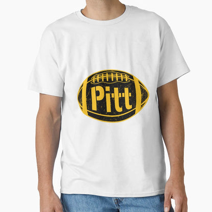 Black And Yellow Pittsburgh Fan T-Shirt - Custom Art Print for Adults - T-Shirt, Sweatshirt, Hoodie