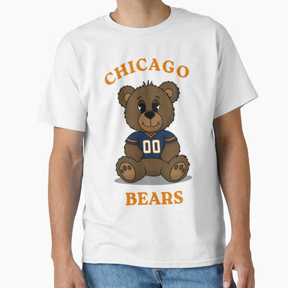 Chicago Bears Teddy T-Shirt - Unique Graphic Men Women - T-Shirt, Sweatshirt, Hoodie