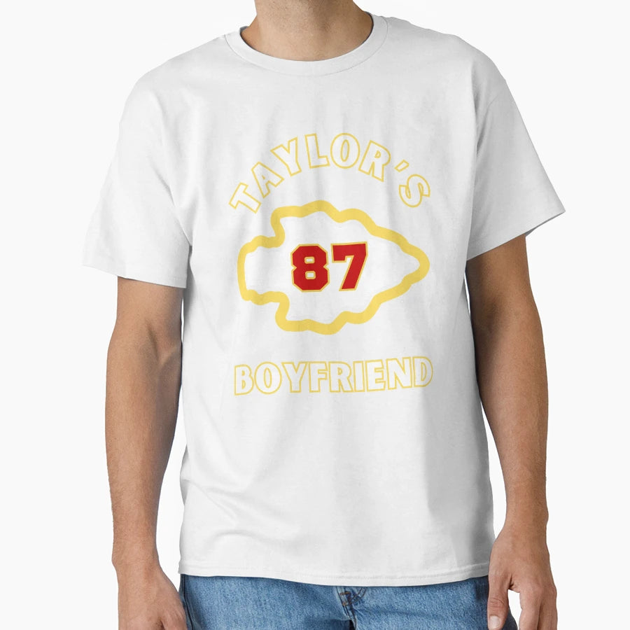 Taylors Boyfriend T-Shirt - Custom Art Print Unisex - T-Shirt, Sweatshirt, Hoodie