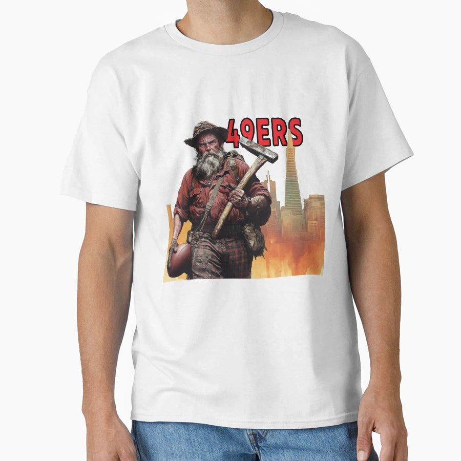 San Francisco Forty Niners Named T-Shirt - Custom Art Print Men Women - T-Shirt, Sweatshirt, Hoodie
