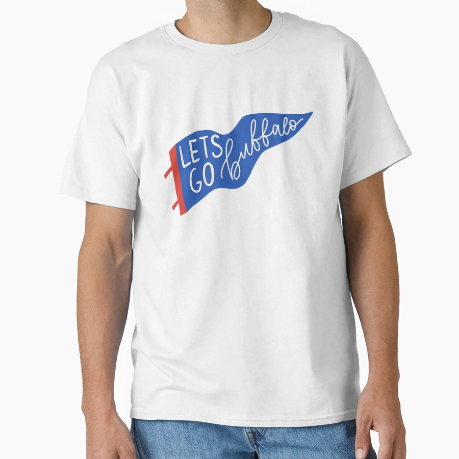 Lets Go Buffalo T-Shirt - Aesthetic Graphic Men Women - T-Shirt, Sweatshirt, Hoodie