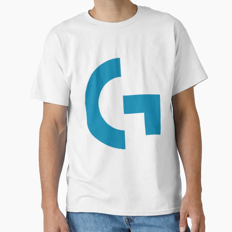Logitech Logo T-Shirt - Novelty Apparel for Adults - T-Shirt, Sweatshirt, Hoodie